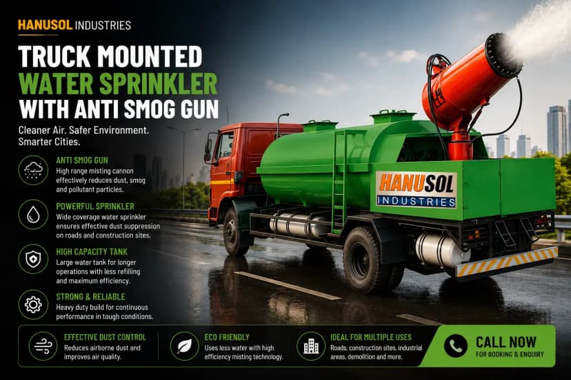 Stubble Fog Cannon / Anti Smog Gun Supplier in Punjab