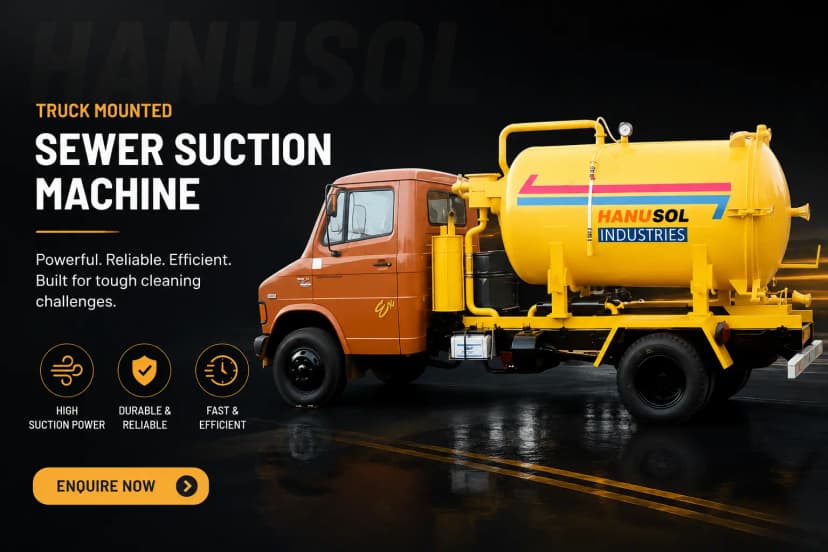 Sewer Suction Machine Supplier in Bihar