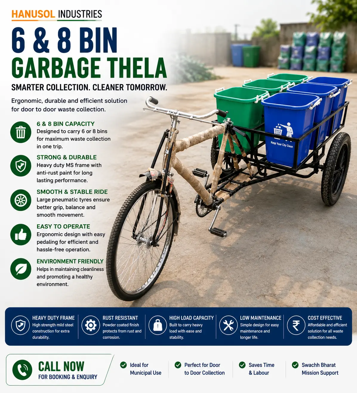 8 Bin Garbage