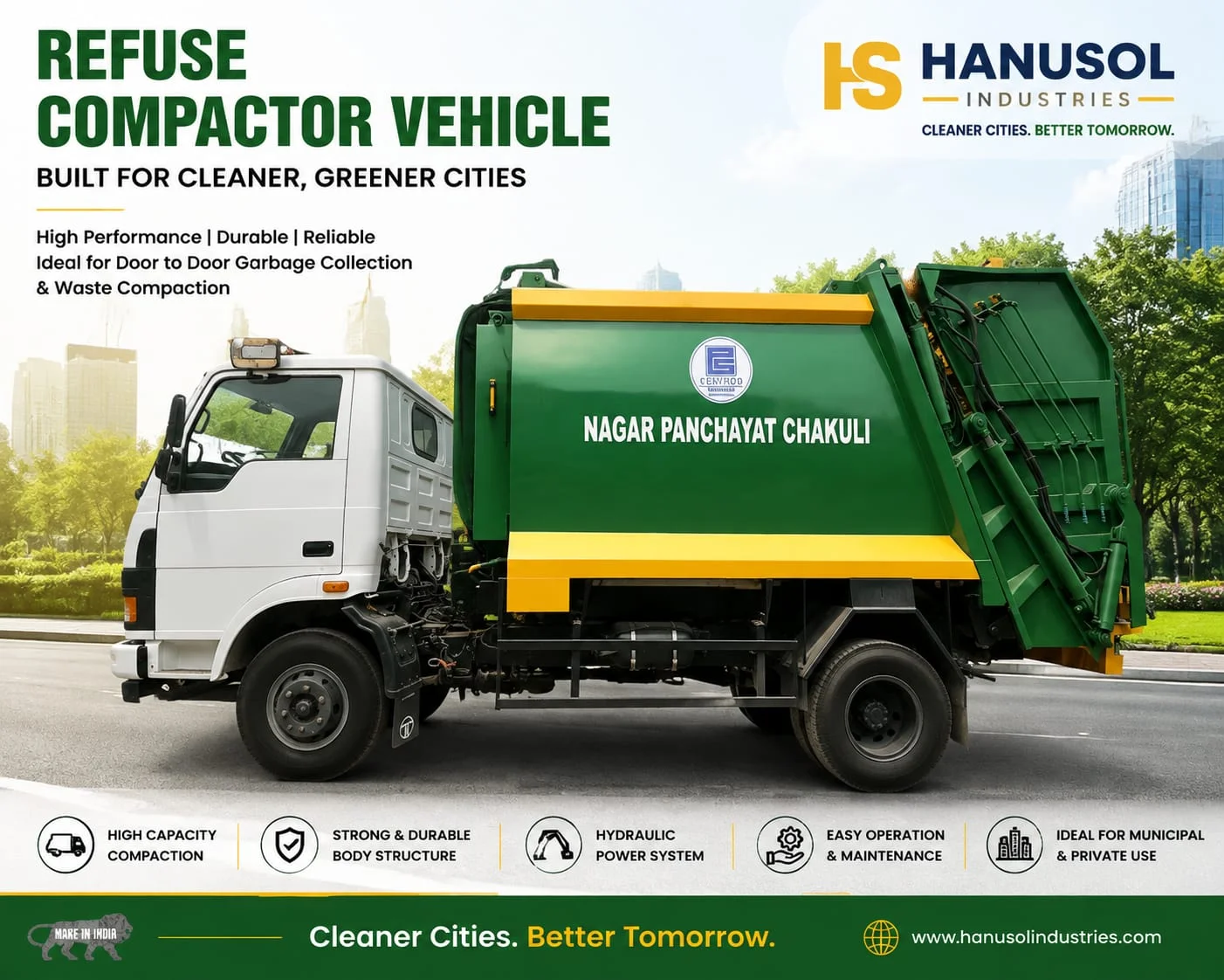 Refuse Compactor Vehicle (RCV)