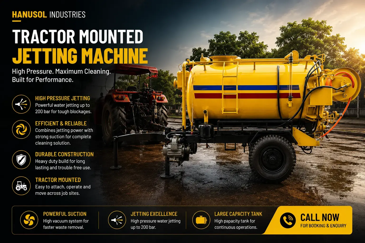 Tractor Jetting